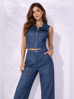 Stylish Denim Set